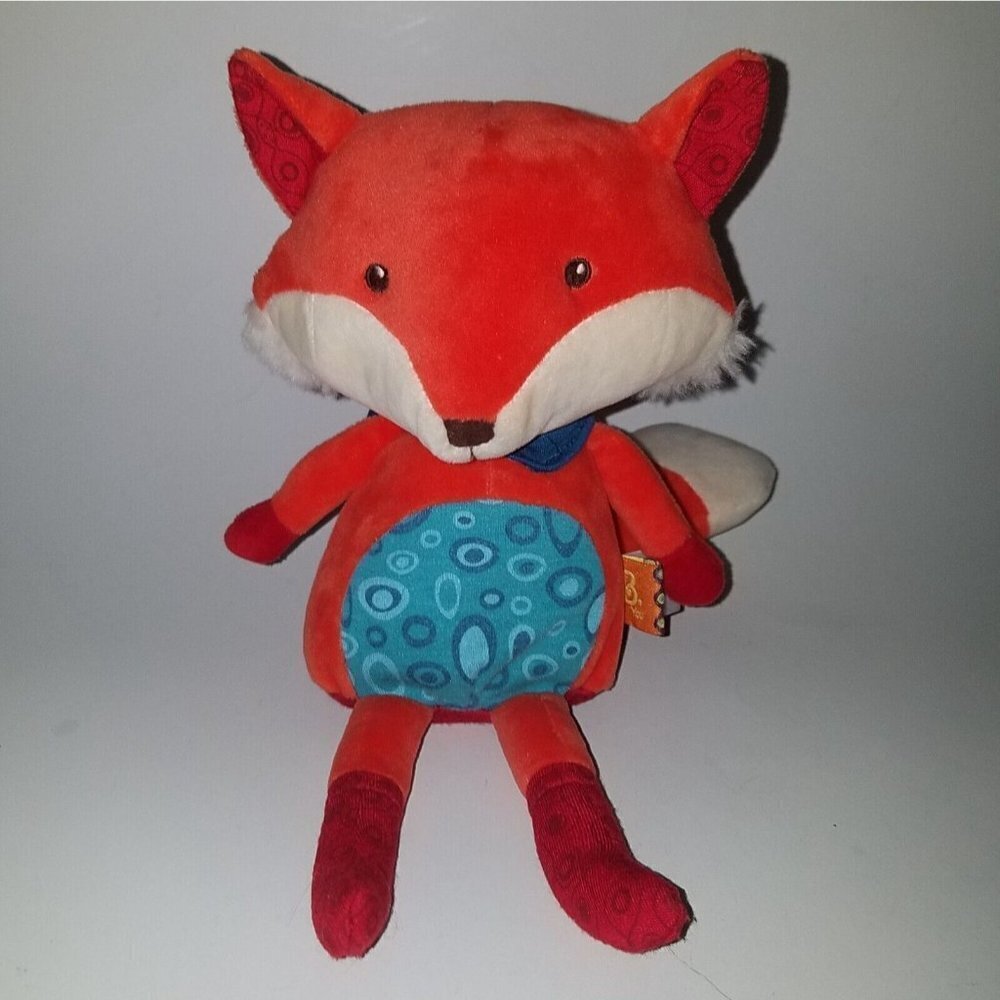 Fox PLUSH ONLY B You B Chatty Stuffed Toy NO SOUND BOX DOES NOT TALK Replacement
